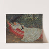 The Red Hammock (1901) by William Henry Margetson