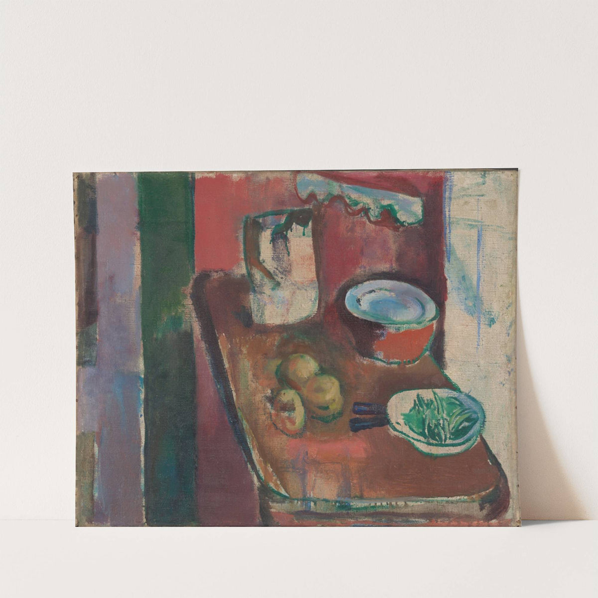 The Red Kitchen by Ludvig Karsten