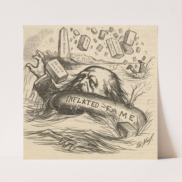 The reign of brick-bats by Thomas Nast