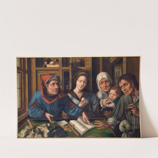 The Rent Receiver&#039;s Office by Jan Massys