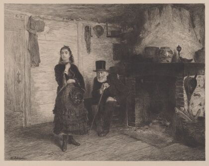 The Reprimand (circa 1882)