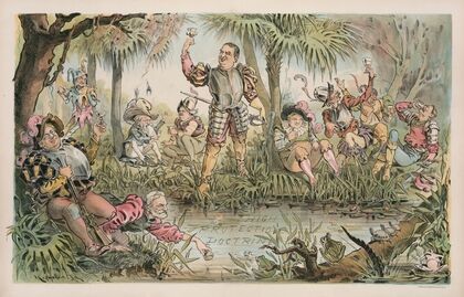 The Republican Ponce de Leon and his followers — size preview
