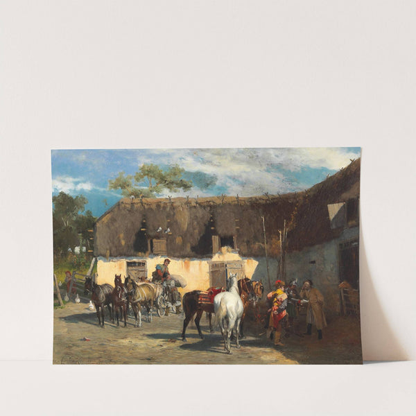 The Requisition by Alfred Von Wierusz-Kowalski