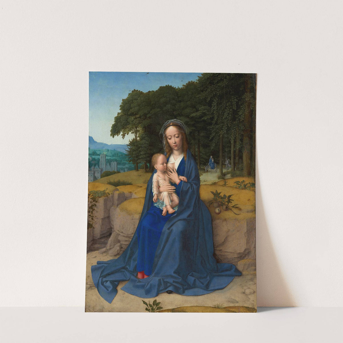 The Rest on the Flight into Egypt by Gerard David