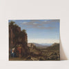 The Rest on The Flight into Egypt (circa 1630-1640) by Cornelis Van Poelenburch