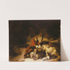 The resting hunter by Gerbrand van den Eeckhout