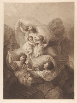 The Resurrection of a Pious Family From Their Tomb at the Last Day (1790)