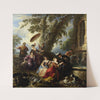 The Return From The Hunt (C.1700) by Joseph Parrocel
