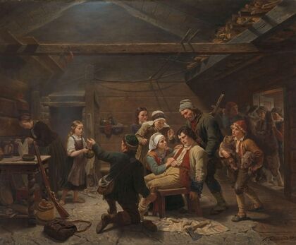 The Return of the Bear Hunter (1862)