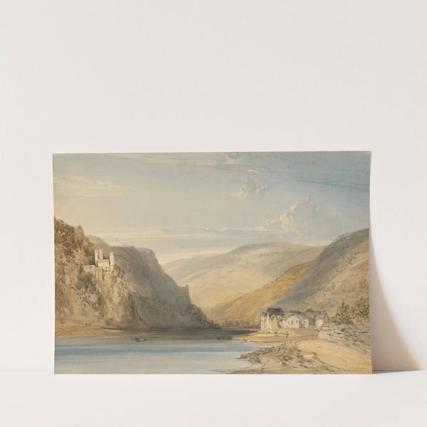 The Rhine at Assmannshausen by William Callow