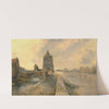 The Rhine at Constance (Konstanz-am-Rhein) by Rev. Edward Thomas Daniell