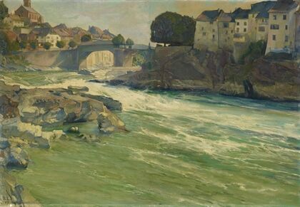 The Rhine at Laufenburg