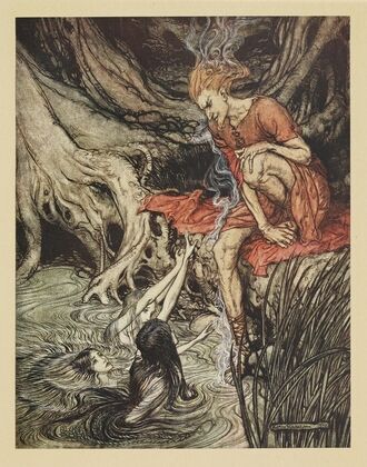 The Rhine’s pure-gleaming children told me of their sorrow