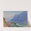 The Rhone from the Path to Salvari (Switzerland) by George Elbert Burr