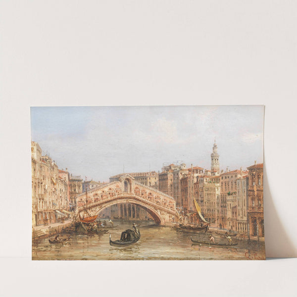 The Rialto Bridge by Giovanni Grubacs