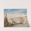 The Rialto, Venice by Richard Parkes Bonington