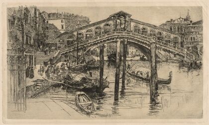 The Rialto, Venice (1883)