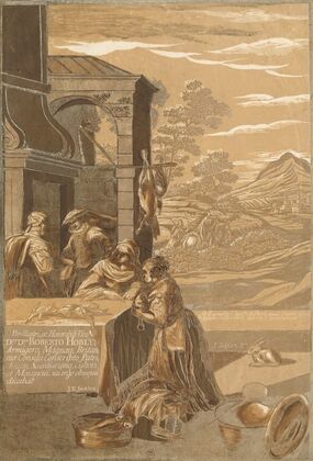 The Rich Man and Lazarus (after Jacopo Bassano) (1740)