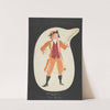 The Rivals: Red vest, orange coat, orange breeches, white cravat (1934-1943) by Alex Jones