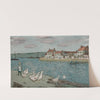 The River Bank or Geese (1897) by Alfred Sisley