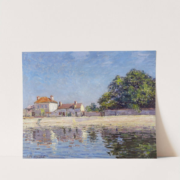 The River Loing at Saint-Mammes (1885) by Alfred Sisley