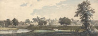 The River Stour, St. Mildred’s Church and the Castle of Canterbury