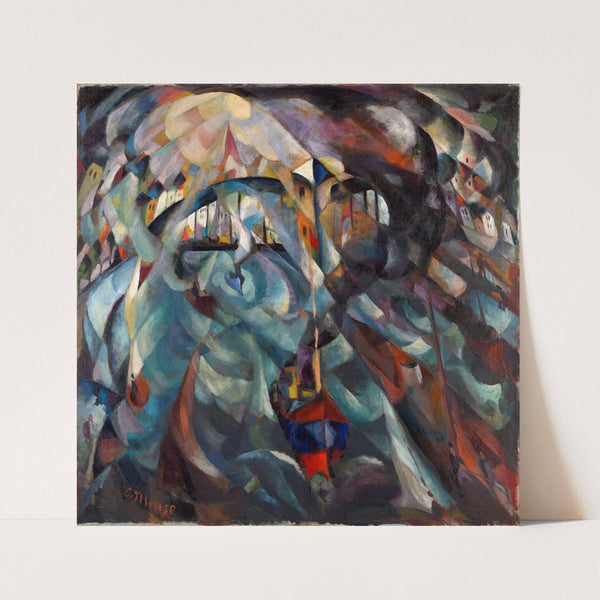 The River Wuppe (1913) by Carlo Mense