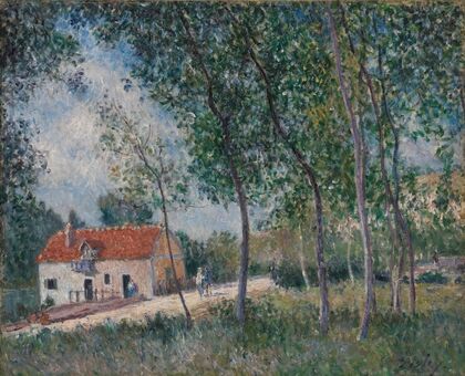 The Road from Moret to Saint-Mammès (1883–85)
