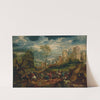 The Road to Calvary by Herri met de Bles