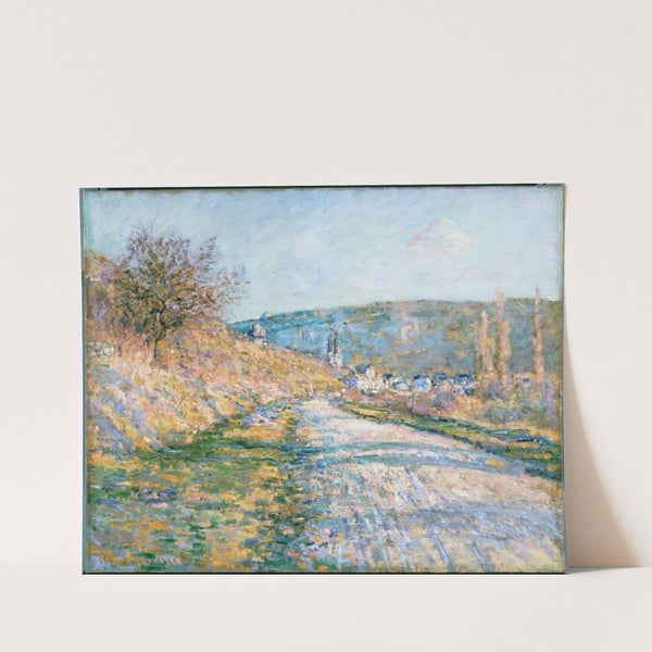 The Road to Vétheuil (1879) by Claude Monet
