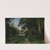 The Rocky Path in the Morvan (Chemin des roches dans le Morvan) (1869) by Henri-Joseph Harpignies