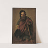 The Roman Dwarf Francesco Ravai, called Bajocco by Jens Juel