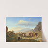 The Roman Theater at Taormina by Louise-Joséphine Sarazin de Belmont