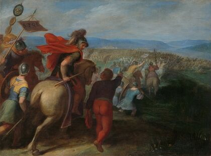 The Romans nearly Overpower the Army of Julius Civilis through the Treachery of a Batavian (1600 - 1613)