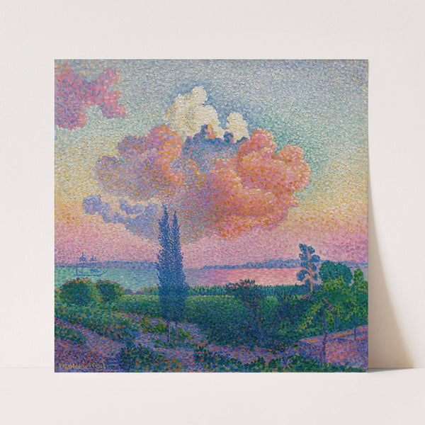 The Rose Cloud (Le Nuage Rose) (C. 1896) by Henri-Edmond Cross