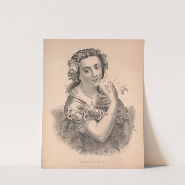 The rose of beauty (1875) by Charles Lubrecht