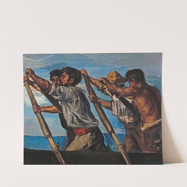 The Rowers by Hans Von Marées