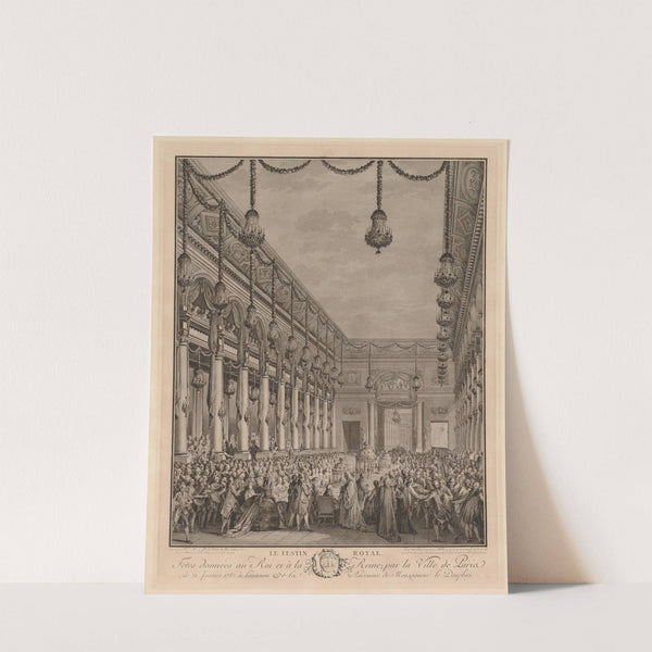 The Royal Banquet (1782) by Jean-Michel the Younger Moreau