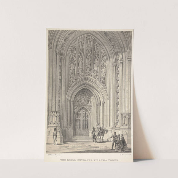The Royal Entrance, Victoria Tower by George Hawkins
