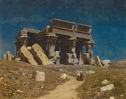 The Ruined Temple Of Kom Ombo, Egypt