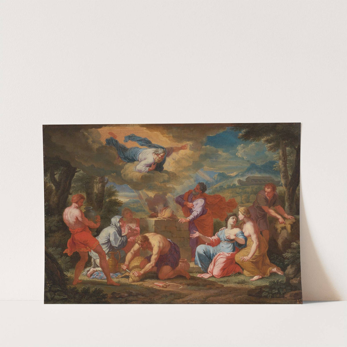 The Sacrifice Of Noah by Circle Of Pieter Mulier The Younger