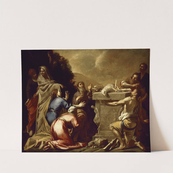 The Sacrifice of Noah (1640-1655) by Antonio De Bellis