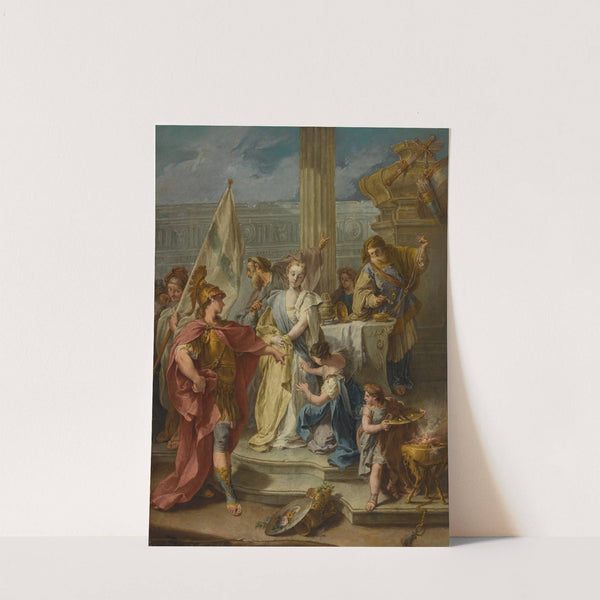 The Sacrifice Of Polyxena by Giovanni Battista Pittoni