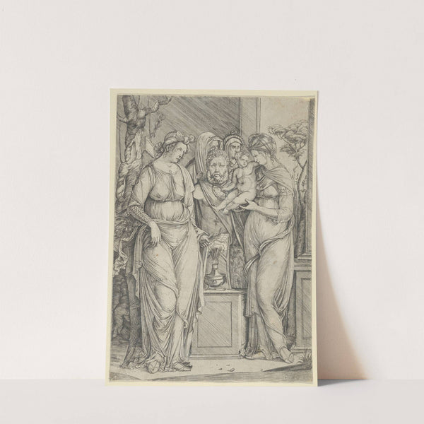 The sacrifice to Priapus (ca. 1499–1501) by Jacopo de' Barbari