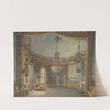 The Saloon, Brighton Pavilion (ca. 1826) by Augustus Charles Pugin