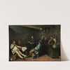 The Salvation Army, Miss Booth visiting a Paris Tavern by Gustaf Cederström