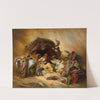 The Samum in the Desert by Johann Hermann Kretzschmer