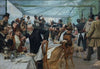 The Scandinavian Artists’ Lunch at Café Ledoyen, Paris; Varnishing Day 1886