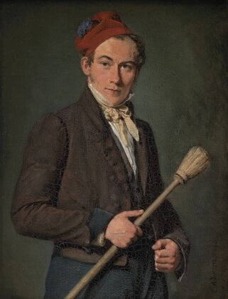 The Scene-Painter Troels Lund (1836)