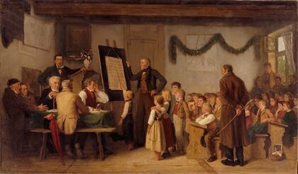 The school exam (1862)